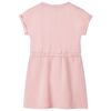 Robe pour enfants avec cordon de serrage rose clair 116
