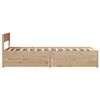 vidaXL Cadre de lit sans matelas 90x190 cm bois de pin massif