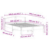 vidaXL Cadre de lit sans matelas 160x200 cm bois massif de pin