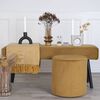 House Nordic Banc Lyla 35x100x44 cm Jaune moutarde