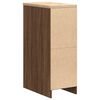 vidaXL Armoire de rangement de garage chêne marron 30x51x85cm bois pin