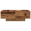 vidaXL Table basse vieux bois 90x60x31 cm bois d'ingénierie