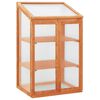 vidaXL Serre 60x45x100 cm Bois de sapin