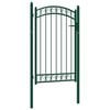 vidaXL Portails de cl&ocirc;ture EMMEN 104 x 106 cm Verrouillable
