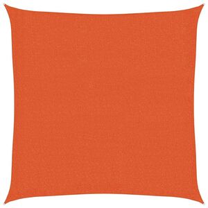 vidaXL Voile d'ombrage 160 g/m&sup2; Orange 2x2 m PEHD