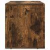vidaXL Meuble TV Ch&ecirc;ne fum&eacute; 80 x 35 x 40 cm Bois d'ing&eacute;nierie