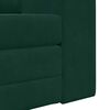 vidaXL Canap&eacute;-Lit Vert fonc&eacute; 98 x 71 x 83 cm Velours