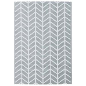 vidaXL Tapis d'ext&eacute;rieur ARAKIL Gris 160x230 cm PP