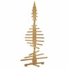 vidaXL Arbre de No&euml;l en bois Marron 150 cm Bois massif en pin