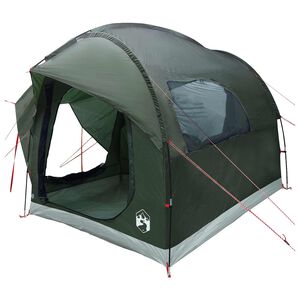 vidaXL Tente de voiture avec toit Vert arm&eacute;e 239 x 210 x 210 cm