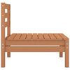 vidaXL Salon de jardin 3 pcs Bois de pin massif Marron miel