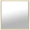 vidaXL Miroir Doré 60x60 cm