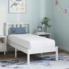 vidaXL Matelas Blanc 70 x 140 cm Ressort ensach&eacute;