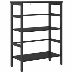 vidaXL &Eacute;tag&egrave;re 2 niveaux 60 x 29,5 x 81 cm Bois d'ing&eacute;nierie