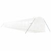 vidaXL Serre avec cadre en acier blanc 44 m&sup2; 22x2x2 m