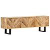 vidaXL Meuble TV 140x30x45 cm Bois de manguier massif