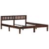 vidaXL Cadre de lit Bois de manguier massif 160 cm