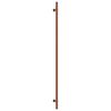 vidaXL Poign&eacute;es d'armoire 10 pcs bronze 480 mm acier inoxydable