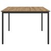 vidaXL Table de salle &agrave; manger / Table de repas M&Eacute;TAL