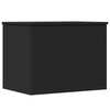vidaXL Bo&icirc;te de rangement noir 60x42x46 cm bois d'ing&eacute;nierie