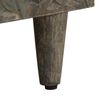 vidaXL Buffet gris clair 60x33,5x75 cm bois de manguier massif