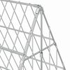 vidaXL Cage pour lapins Argent 215 x 100 x 85 cm Acier galvanis&eacute;