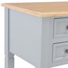 vidaXL Bureau Gris 109,5 x 45 x 77,5 cm Bois