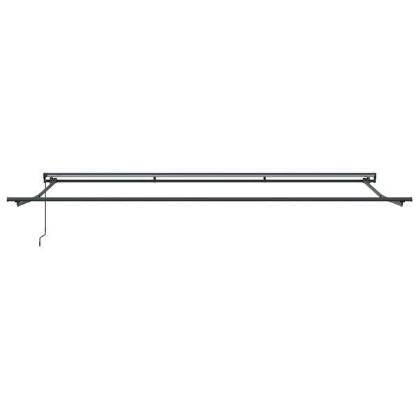vidaXL Auvent R&eacute;tractable Jaune et blanc 500 &times; 300 cm
