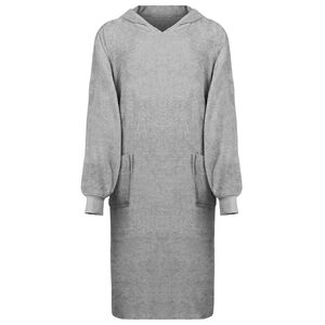 vidaXL Sweat &agrave; capuche couverture KINN Gris XL Coton