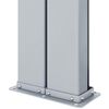 vidaXL Auvent lat&eacute;ral r&eacute;tractable Bleu 200x1000 cm