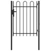 vidaXL Porte de Cl&ocirc;ture BOXTEL 103 x 175 cm Acier enduit de poudre
