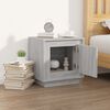 vidaXL Table de chevet sonoma gris 44x35x45 cm bois d'ing&eacute;nierie
