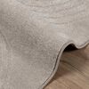 vidaXL Tapis de surface Rectangulaire Beige 150 x 80 cm
