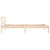 vidaXL Cadre de lit sans matelas bois de pin massif 90x200 cm