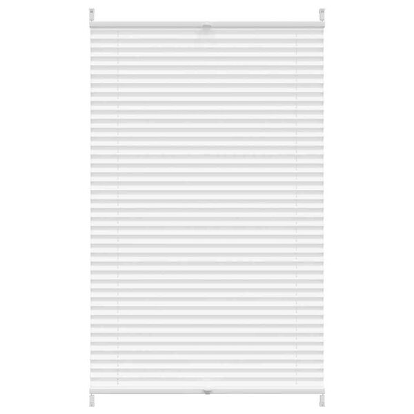 vidaXL Store pliss&eacute; 80x125 cm Blanc