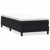 vidaXL Sommier &agrave; lattes de lit sans matelas noir 90x220 cm velours