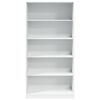 vidaXL Garde-robe Blanc 100x50x200 cm Bois d'ing&eacute;nierie