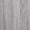 vidaXL Buffet haut Sonoma gris 69,5x34x180 cm Bois d'ing&eacute;nierie