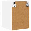 vidaXL Armoire suspendue Gris Sonoma et Blanc 30 x 31 x 40 cm