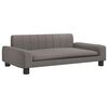 vidaXL Canap&eacute; pour enfants taupe 90x53x30 cm tissu
