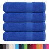 vidaXL Essuie-mains FROGN 4 pcs bleu 50x100 cm 360 g/m&sup2;