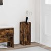 vidaXL Porte-parapluie Ch&ecirc;ne fum&eacute; 20 x 20 x 55,5 cm Bois d'ing&eacute;nierie