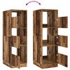 vidaXL Armoire &agrave; Laver avec stockage Bois ancien Bois d'ing&eacute;nierie
