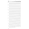 vidaXL Store z&egrave;bre blanc 70x100 cm largeur du tissu 65,9 cm polyester