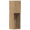 vidaXL Meuble TV 4 pcs ch&ecirc;ne artisanal Bois d'ing&eacute;nierie