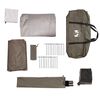 vidaXL Tente de camping tunnel 4 personnes marron imperm&eacute;able