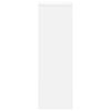vidaXL Support pour plantes blanc 33x33x100 cm bois d'ing&eacute;nierie