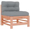 vidaXL Salon de jardin 7 pcs avec coussins bois massif douglas