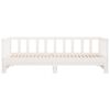 vidaXL Lit coulissant sans matelas blanc 2x(90x200) cm