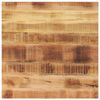 vidaXL Dessus de table 70x70x2,5 cm carr&eacute; bois massif de manguier brut